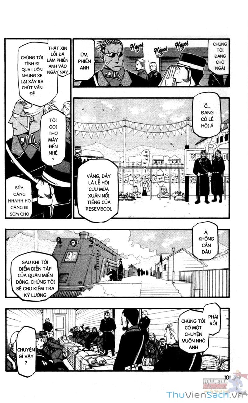 Truyện Tranh Giả Kim Thuật Sư trang 4