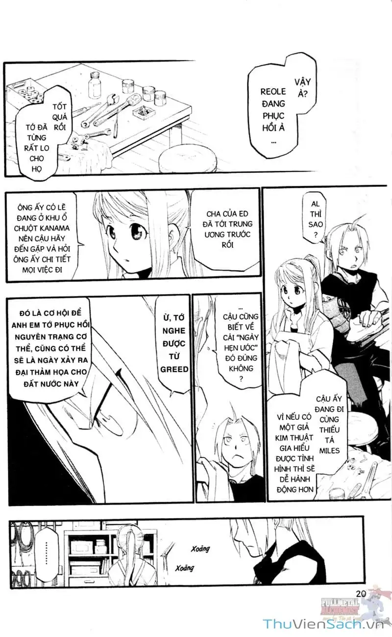 Truyện Tranh Giả Kim Thuật Sư trang 4