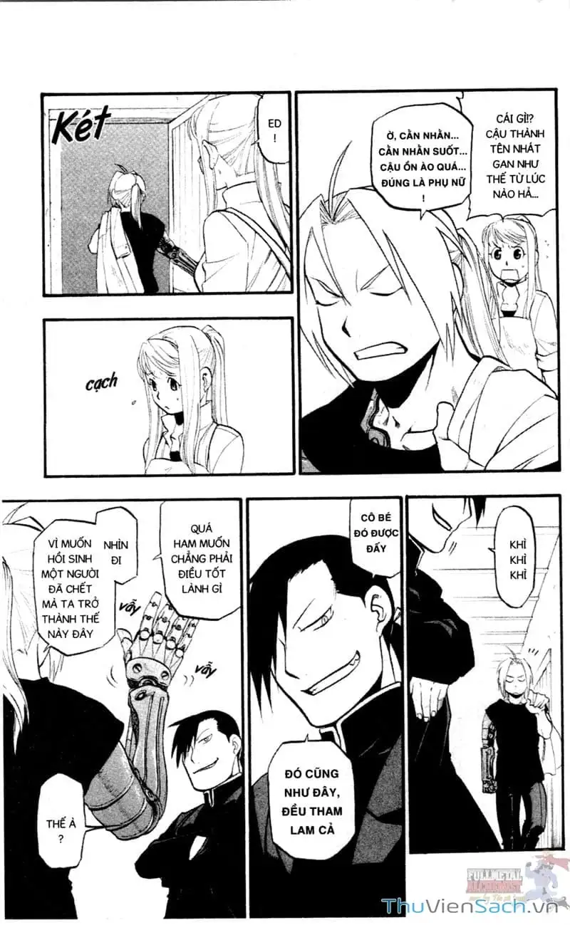 Truyện Tranh Giả Kim Thuật Sư trang 4