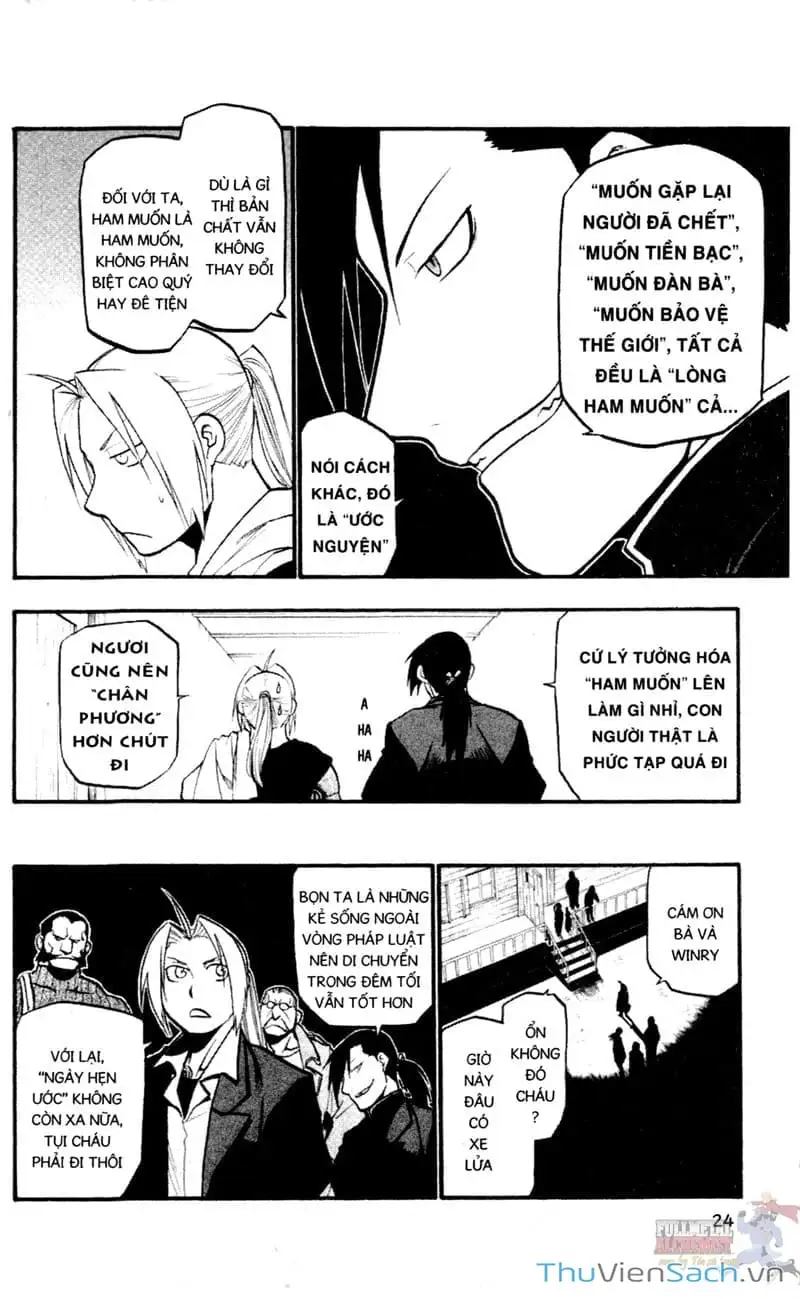 Truyện Tranh Giả Kim Thuật Sư trang 4