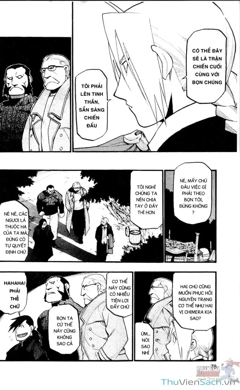 Truyện Tranh Giả Kim Thuật Sư trang 4