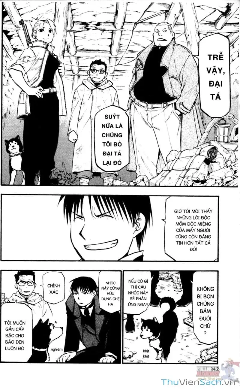 Truyện Tranh Giả Kim Thuật Sư trang 4