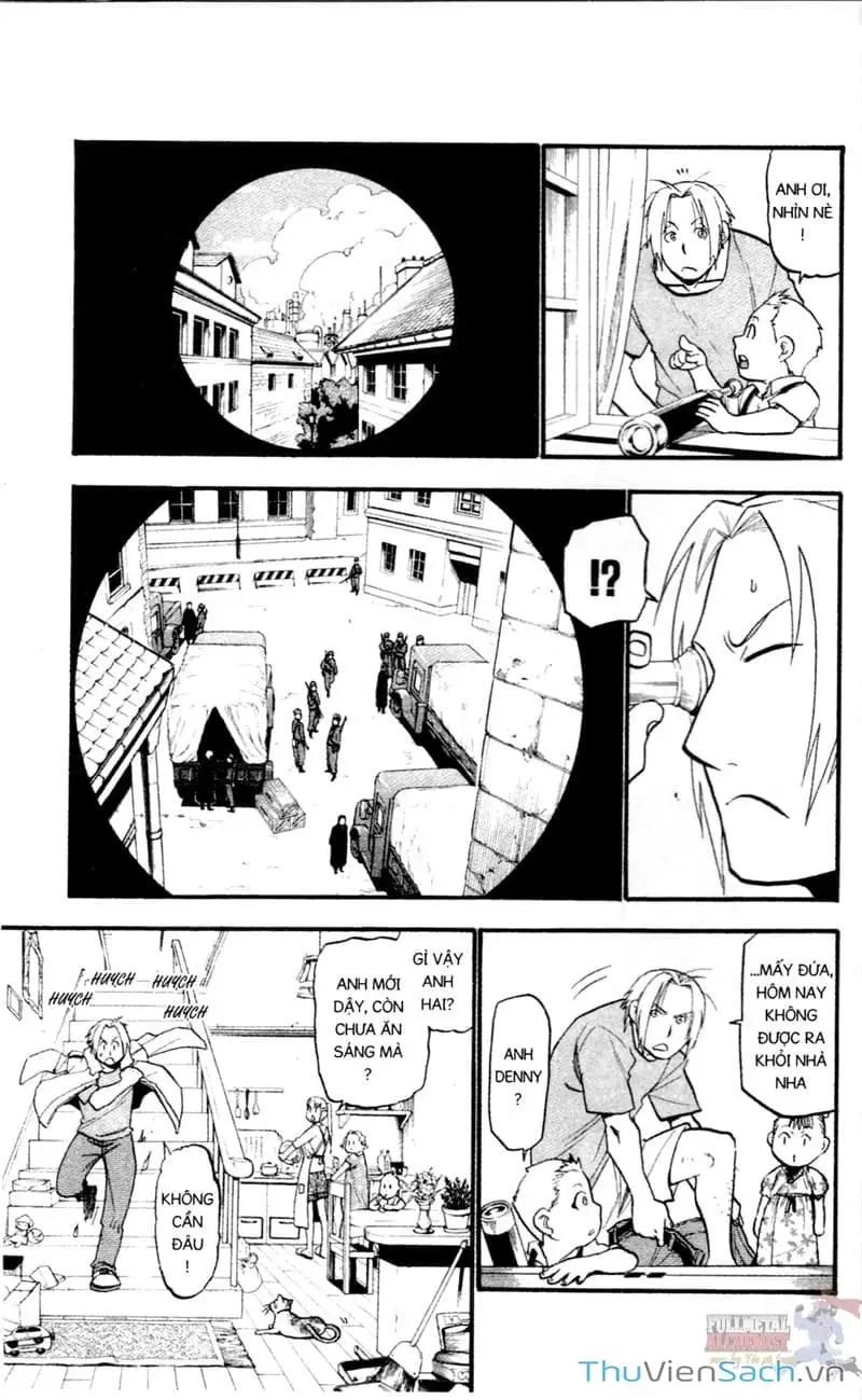 Truyện Tranh Giả Kim Thuật Sư trang 4