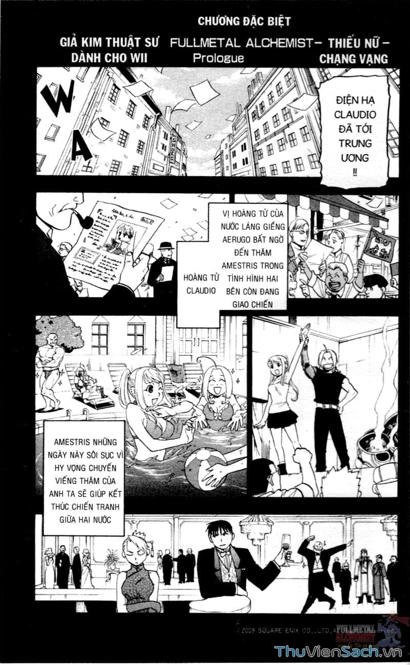Truyện Tranh Giả Kim Thuật Sư trang 4