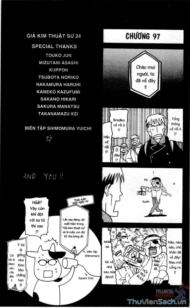 Truyện Tranh Giả Kim Thuật Sư trang 4