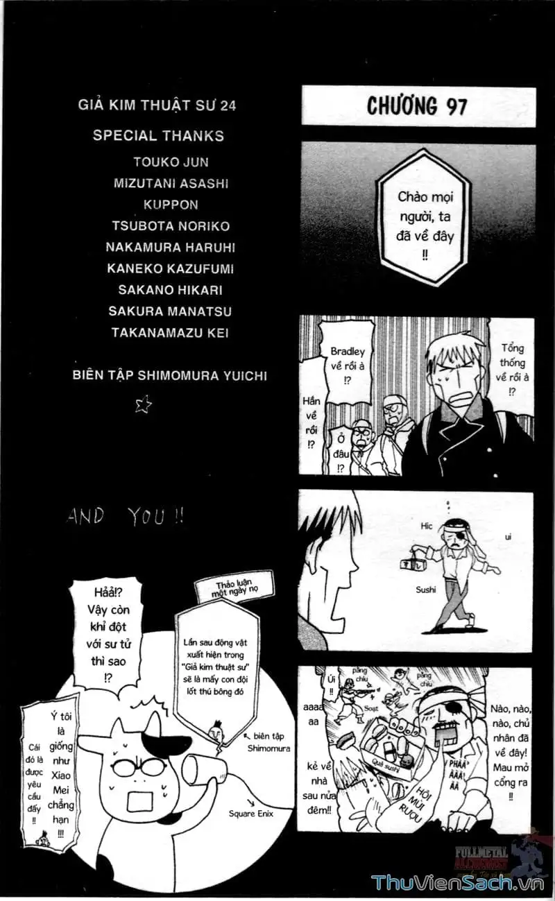 Truyện Tranh Giả Kim Thuật Sư trang 4