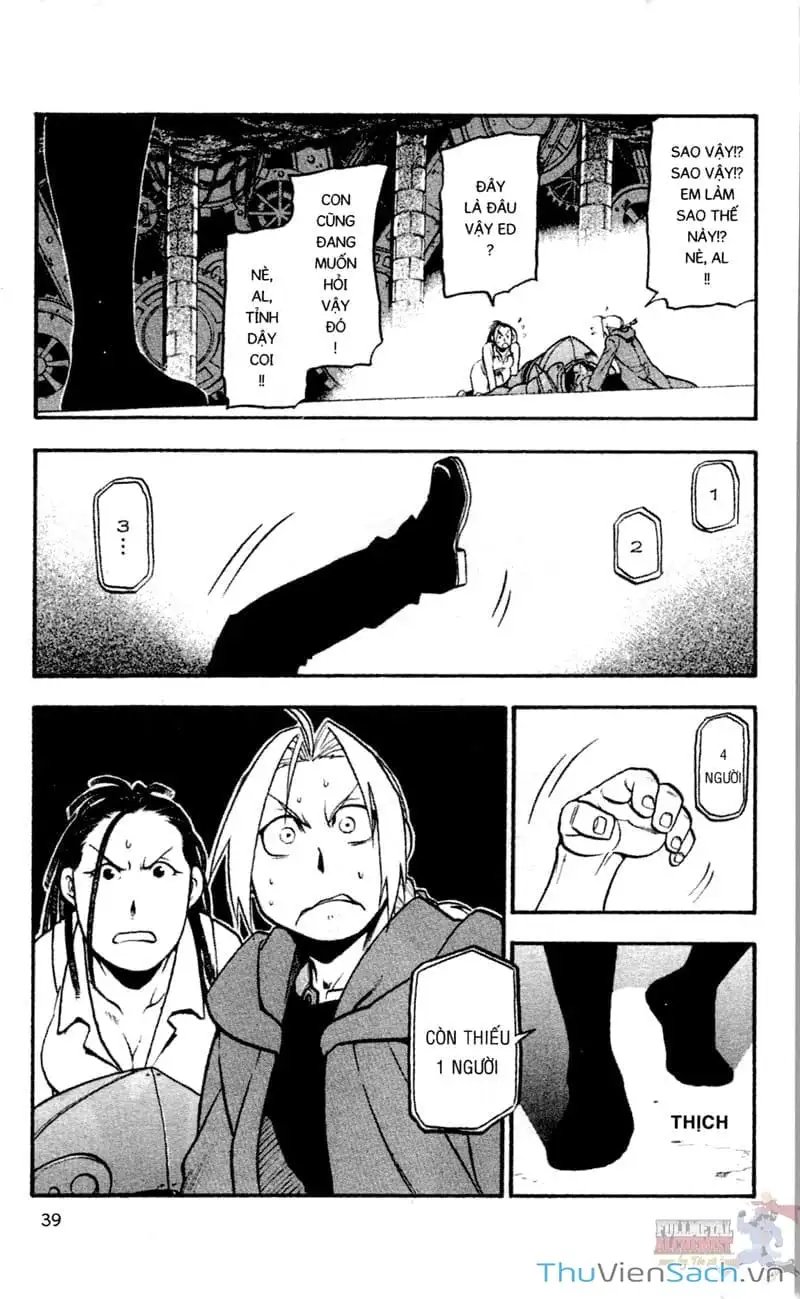 Truyện Tranh Giả Kim Thuật Sư trang 4