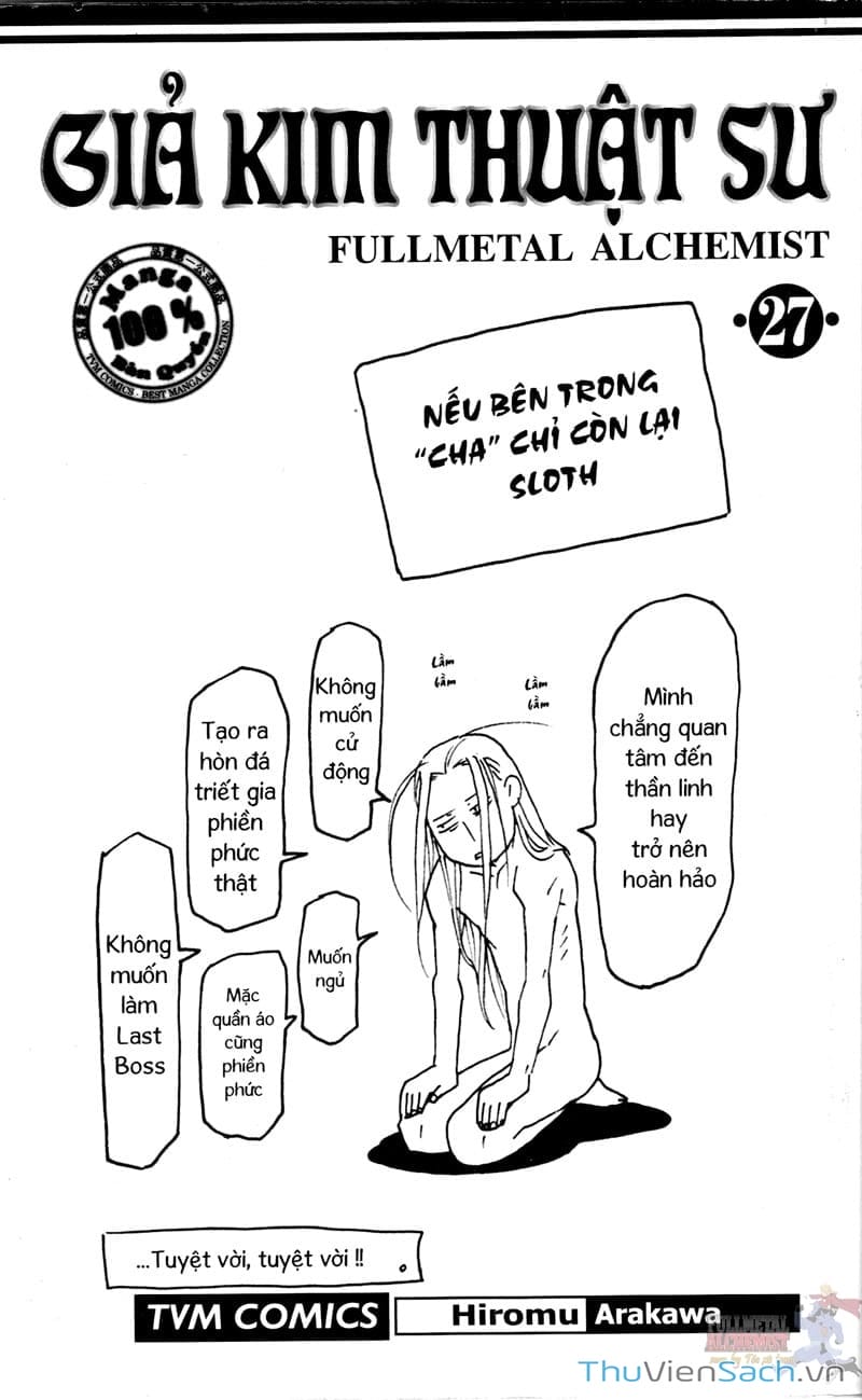 Truyện Tranh Giả Kim Thuật Sư trang 4