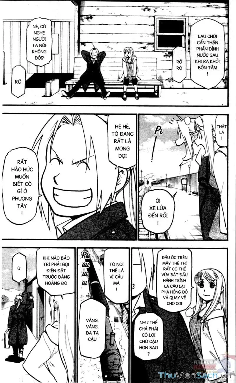 Truyện Tranh Giả Kim Thuật Sư trang 4
