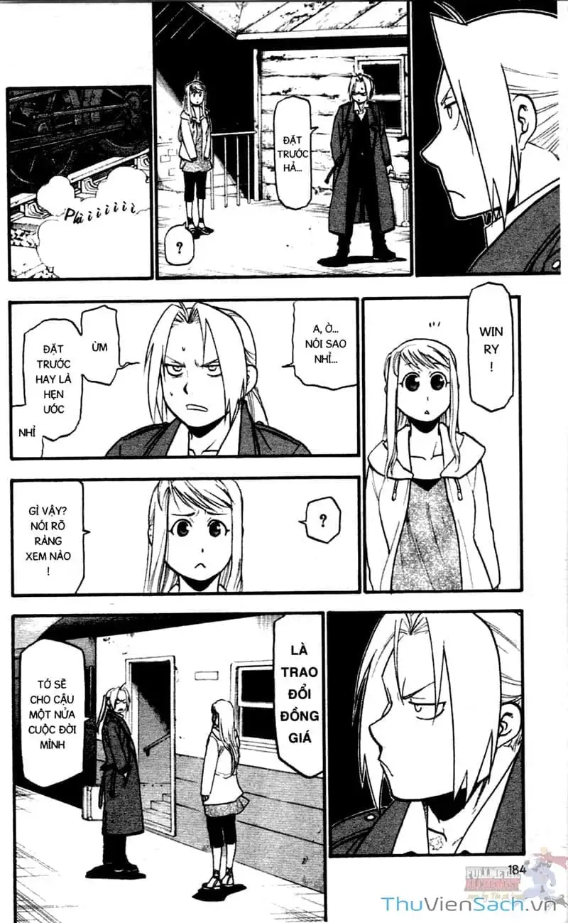 Truyện Tranh Giả Kim Thuật Sư trang 4