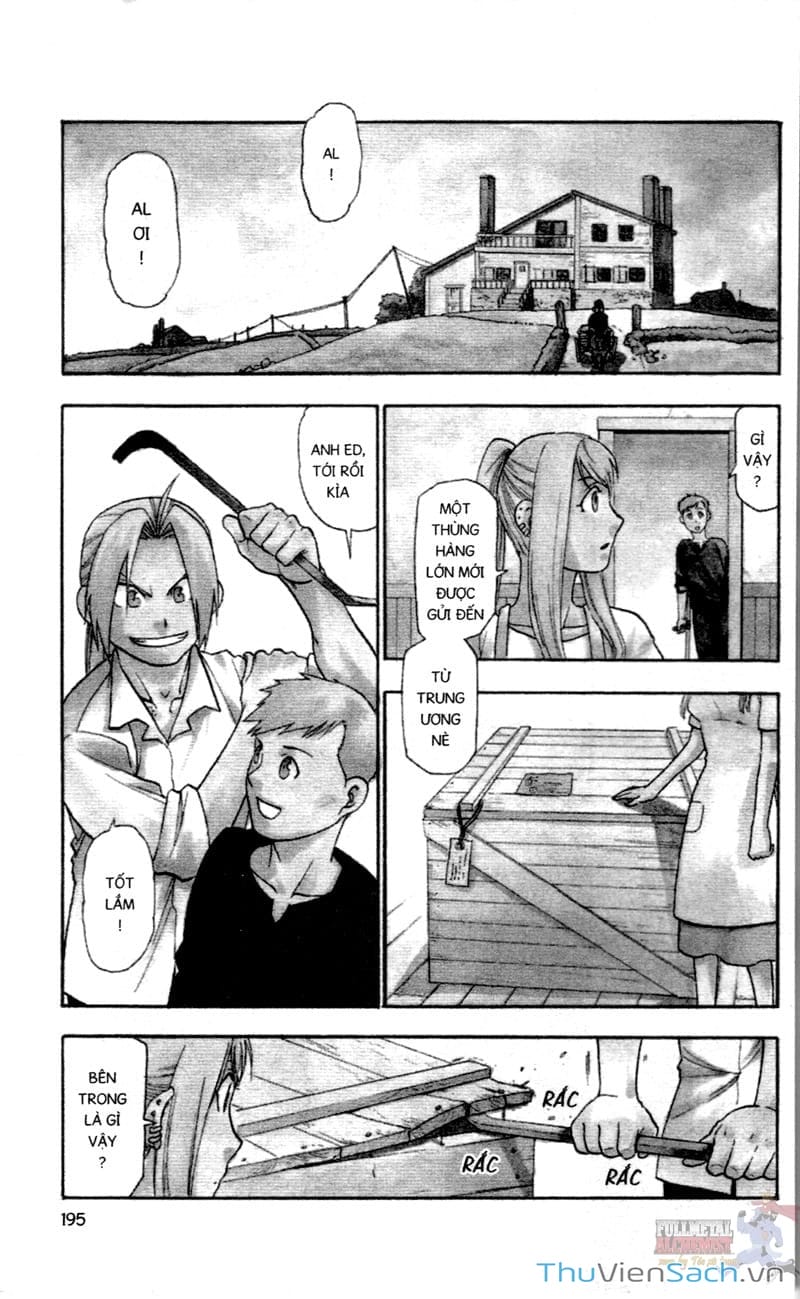 Truyện Tranh Giả Kim Thuật Sư trang 4