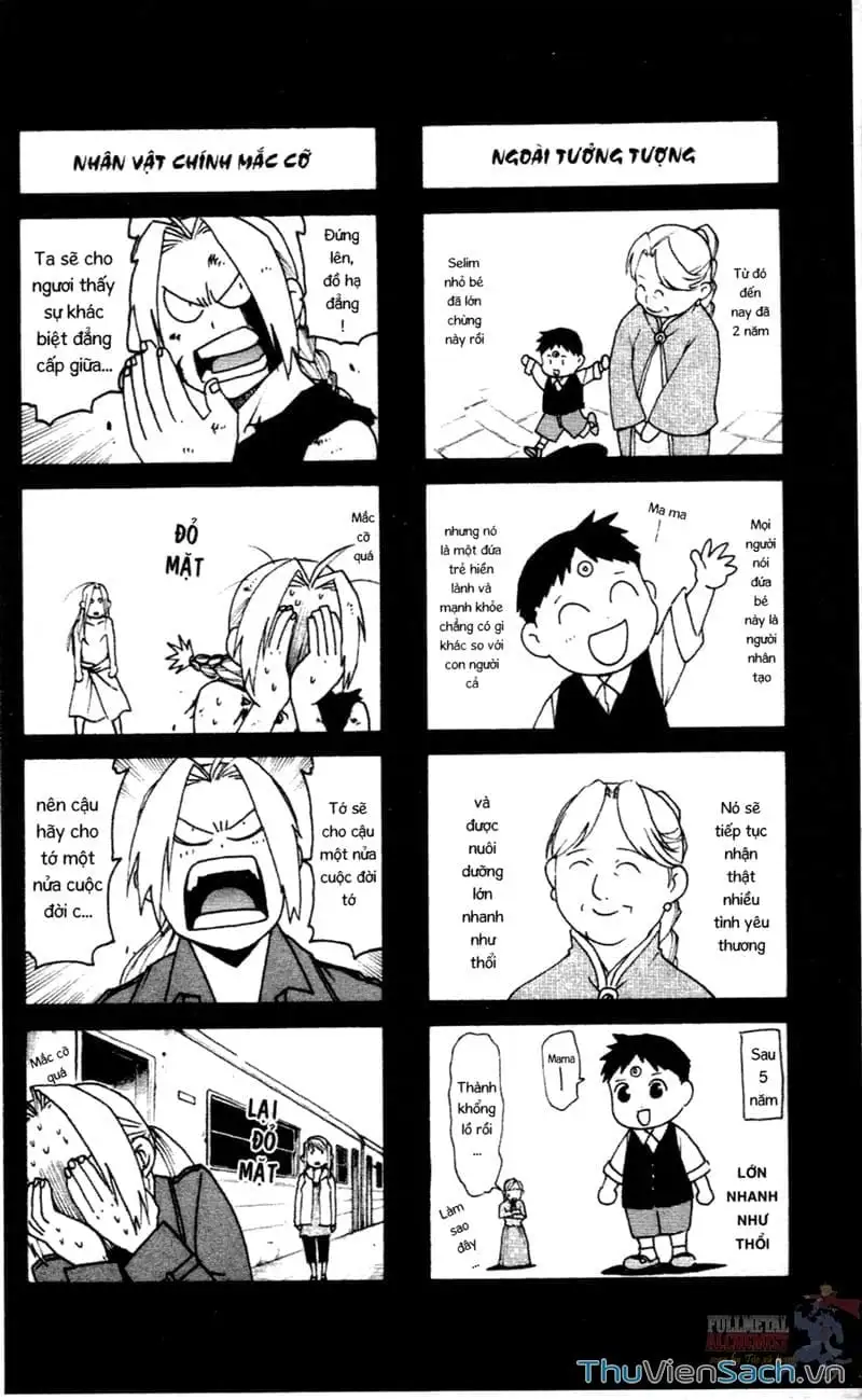 Truyện Tranh Giả Kim Thuật Sư trang 4