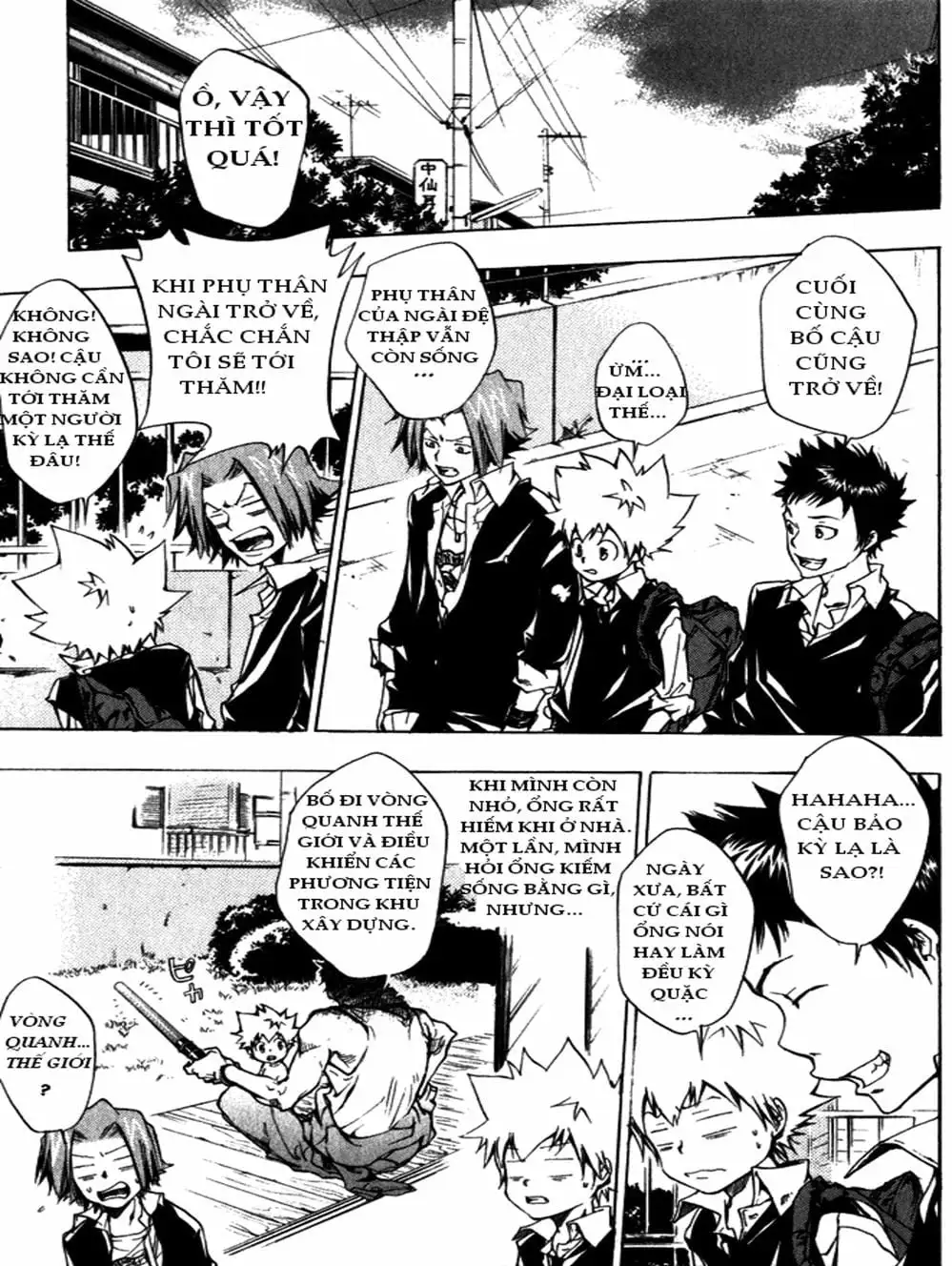 Truyện Tranh Gia Sư Hitman Reborn trang 6