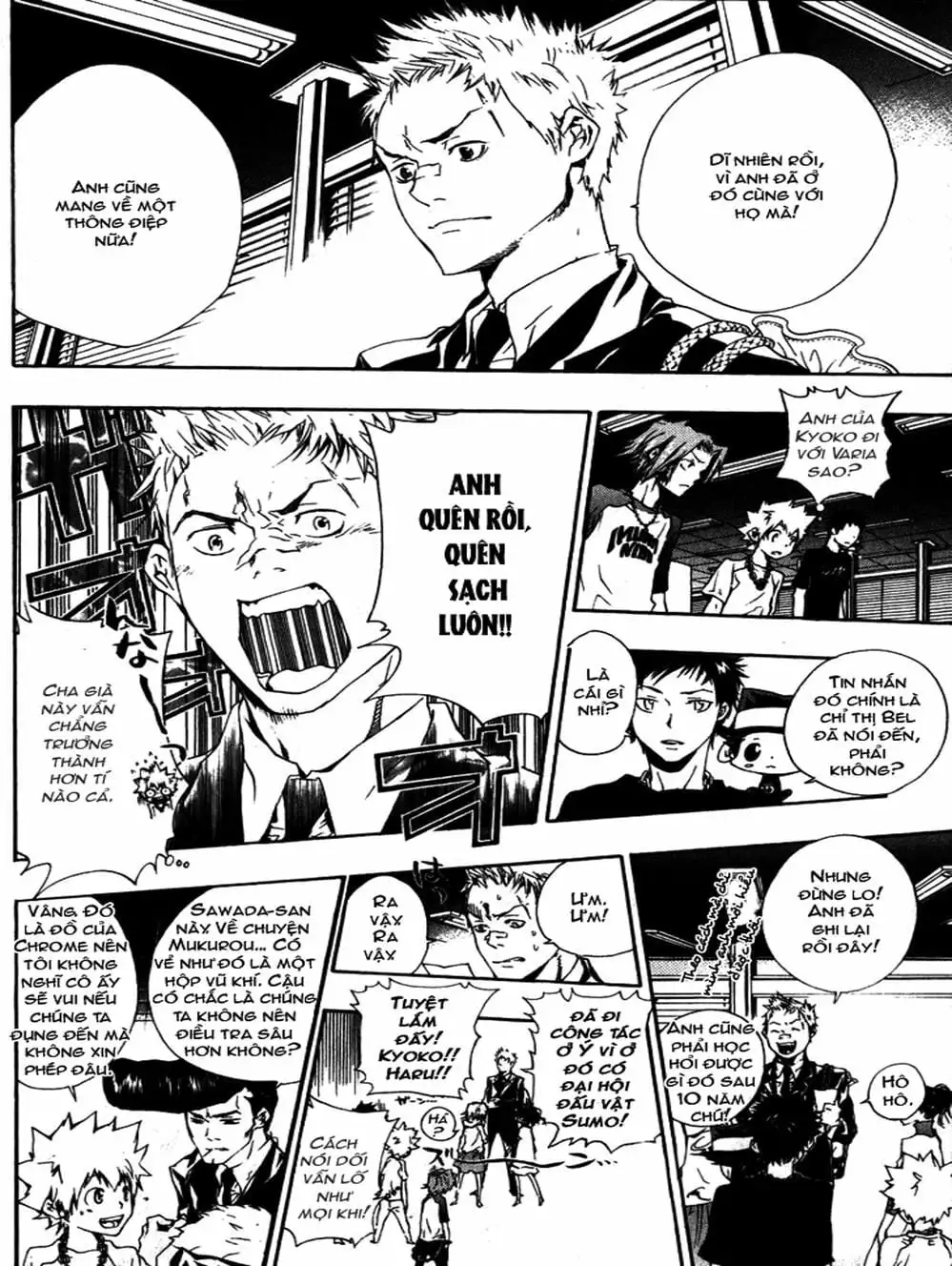 Truyện Tranh Gia Sư Hitman Reborn trang 6