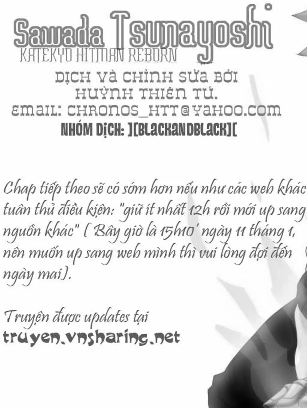 Truyện Tranh Gia Sư Hitman Reborn trang 6