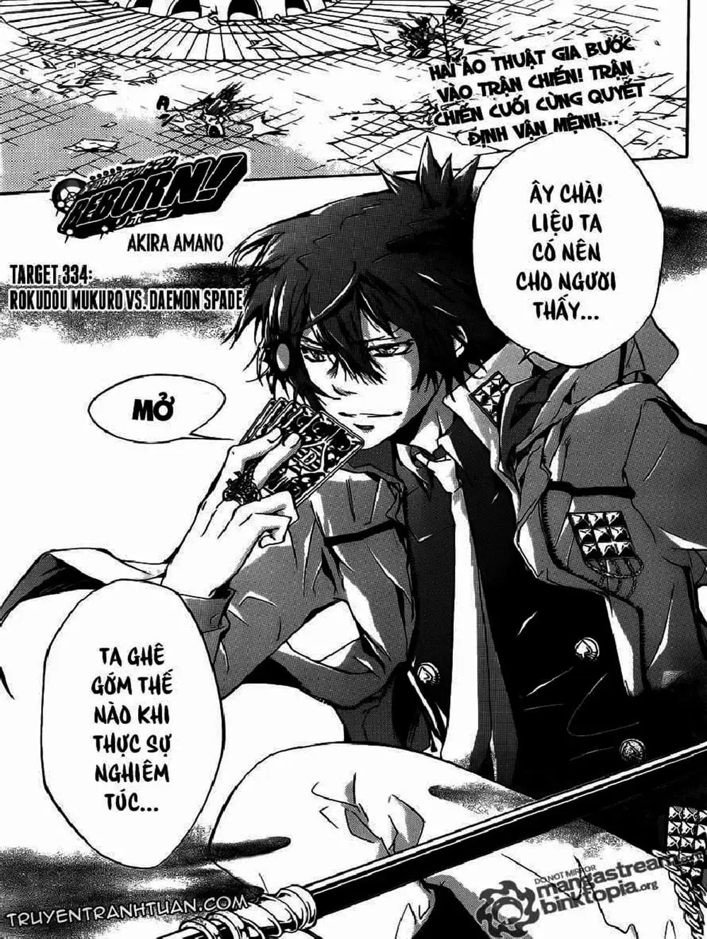 Truyện Tranh Gia Sư Hitman Reborn trang 6