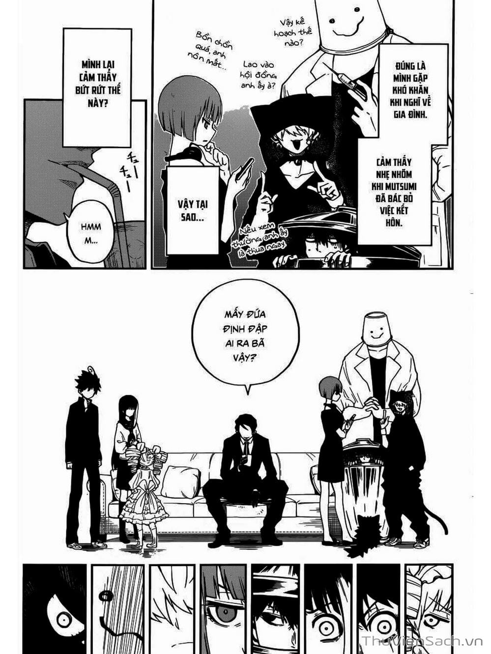 Truyện Tranh Gia Tộc Điệp Viên Yozakura trang 6