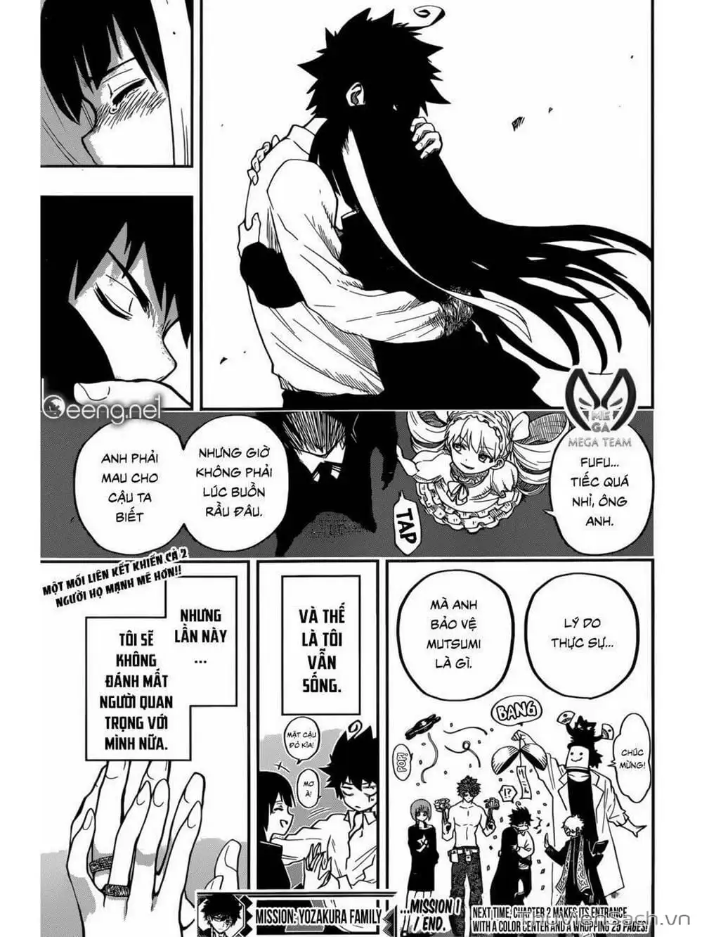 Truyện Tranh Gia Tộc Điệp Viên Yozakura trang 6
