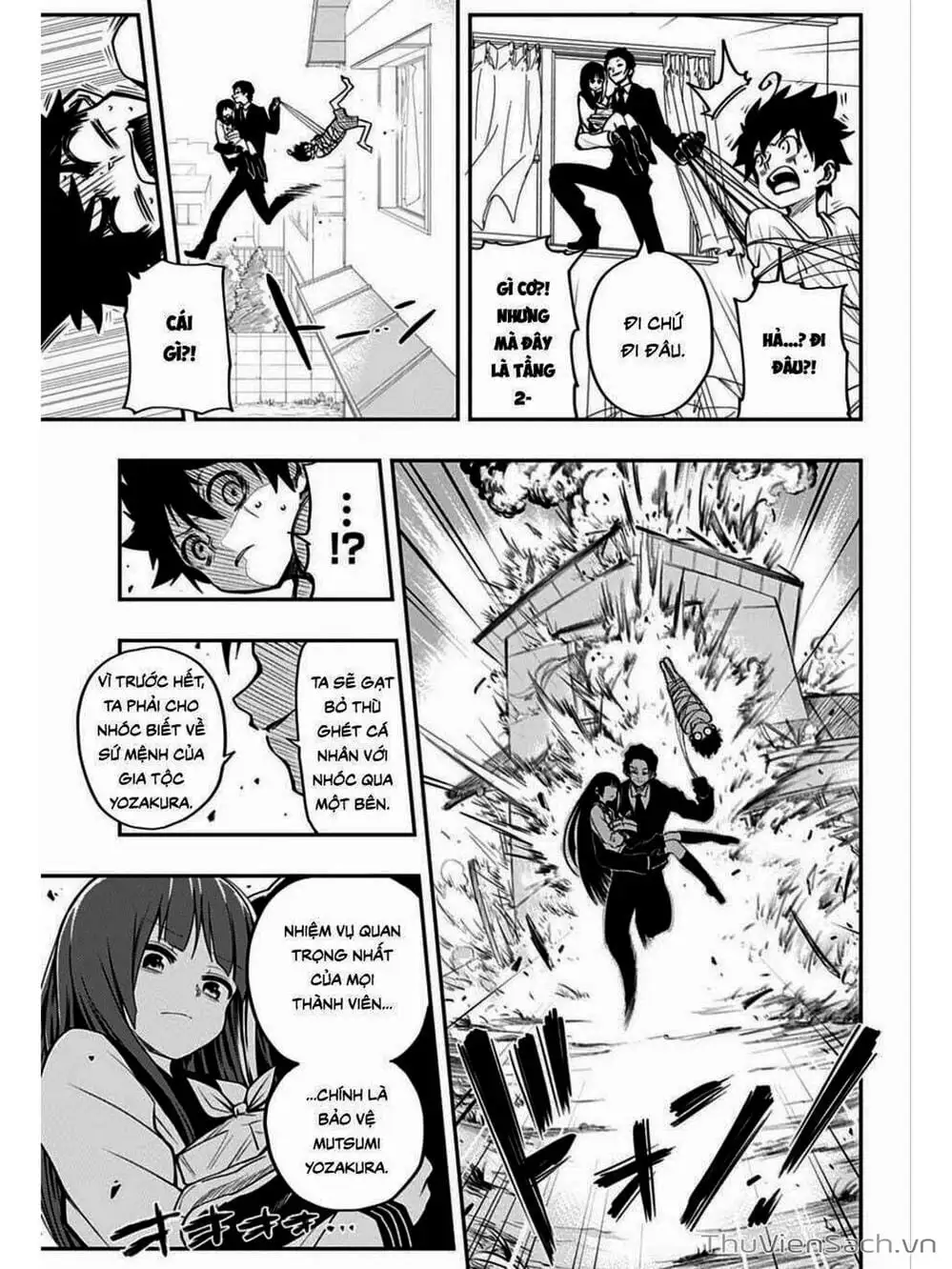 Truyện Tranh Gia Tộc Điệp Viên Yozakura trang 6