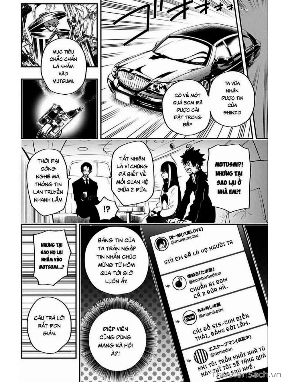 Truyện Tranh Gia Tộc Điệp Viên Yozakura trang 6