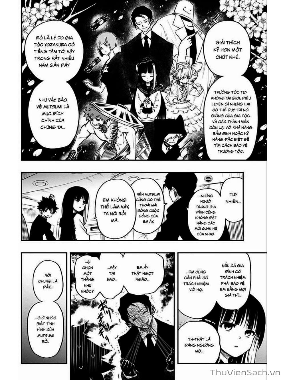 Truyện Tranh Gia Tộc Điệp Viên Yozakura trang 6