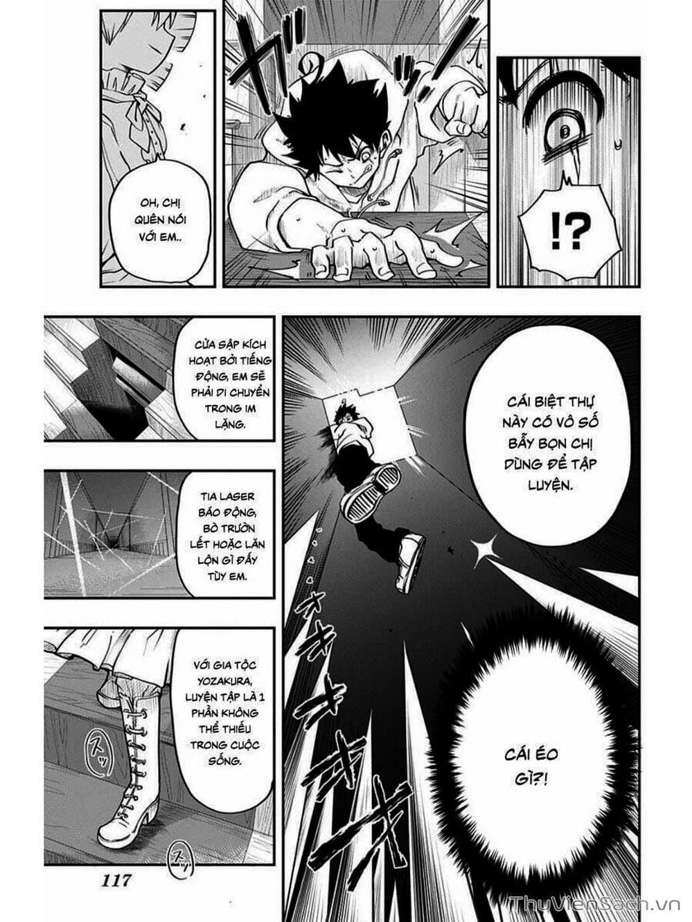 Truyện Tranh Gia Tộc Điệp Viên Yozakura trang 6