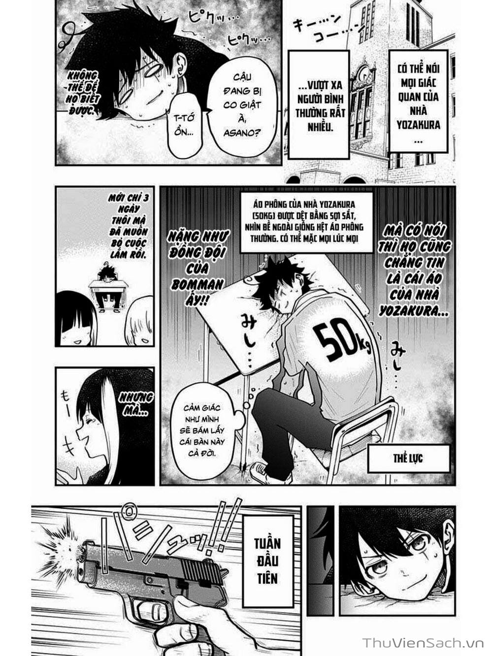 Truyện Tranh Gia Tộc Điệp Viên Yozakura trang 6