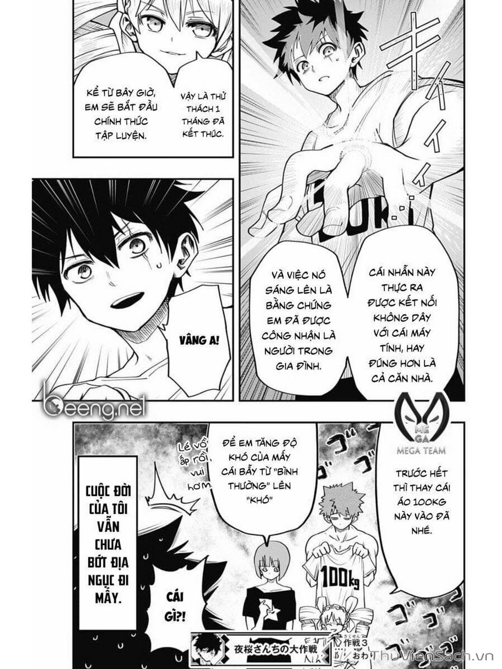 Truyện Tranh Gia Tộc Điệp Viên Yozakura trang 6