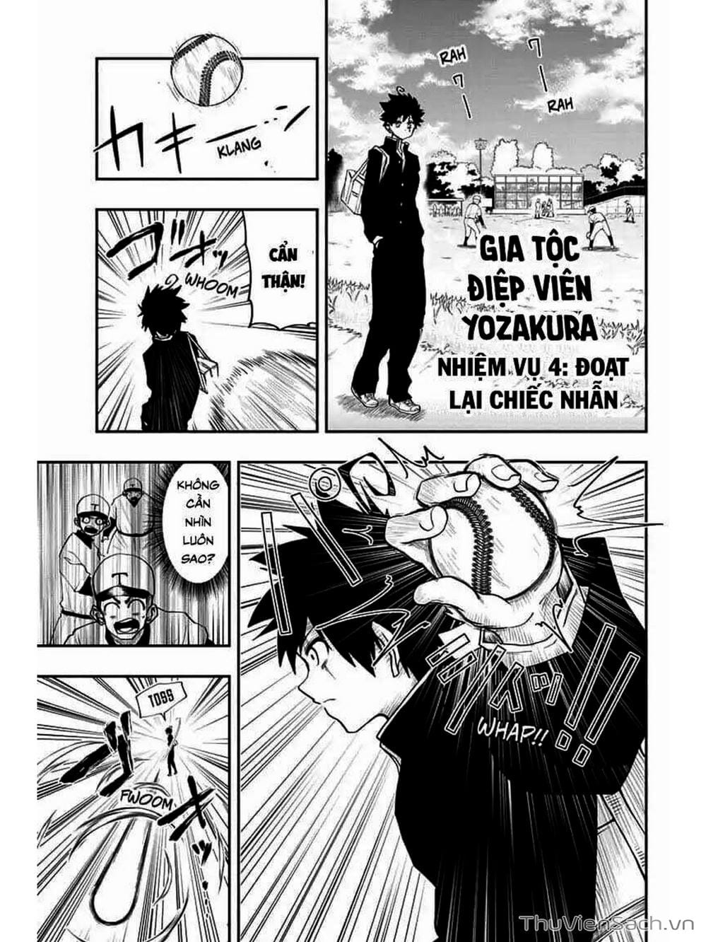 Truyện Tranh Gia Tộc Điệp Viên Yozakura trang 6