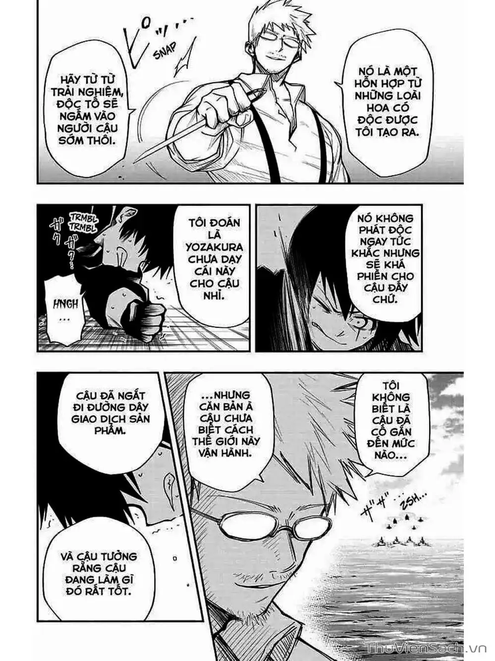 Truyện Tranh Gia Tộc Điệp Viên Yozakura trang 6
