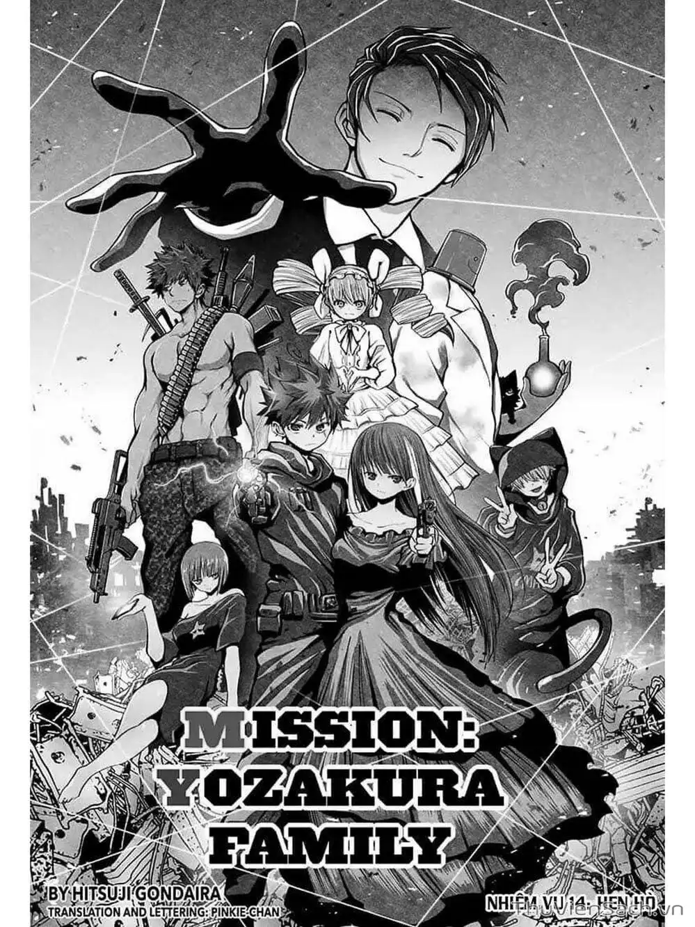 Truyện Tranh Gia Tộc Điệp Viên Yozakura trang 6
