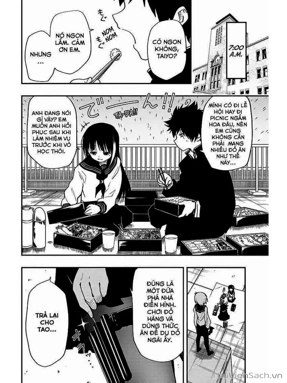 Truyện Tranh Gia Tộc Điệp Viên Yozakura trang 6