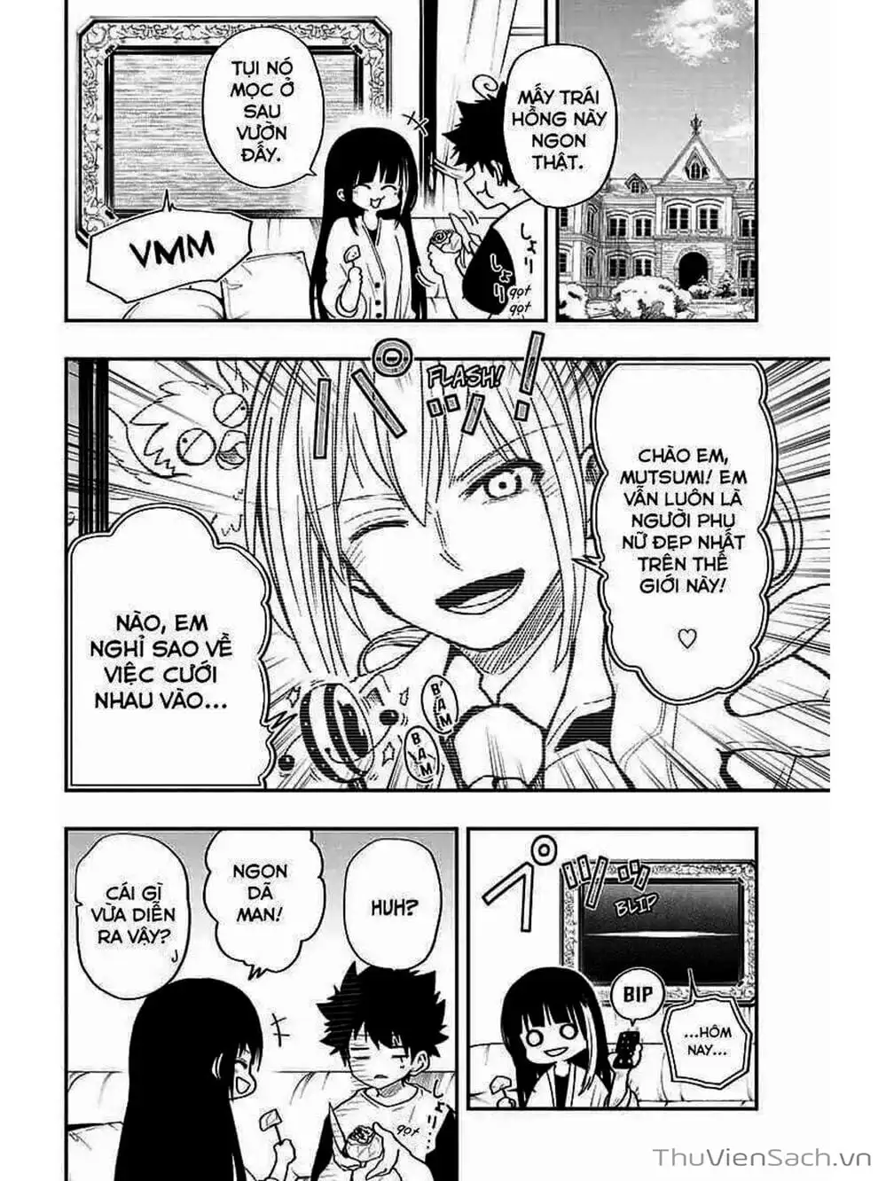 Truyện Tranh Gia Tộc Điệp Viên Yozakura trang 6