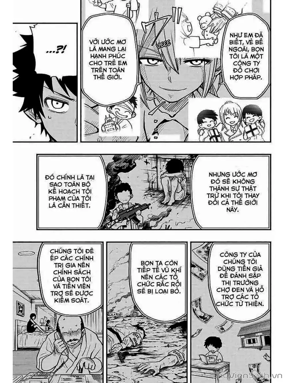 Truyện Tranh Gia Tộc Điệp Viên Yozakura trang 6