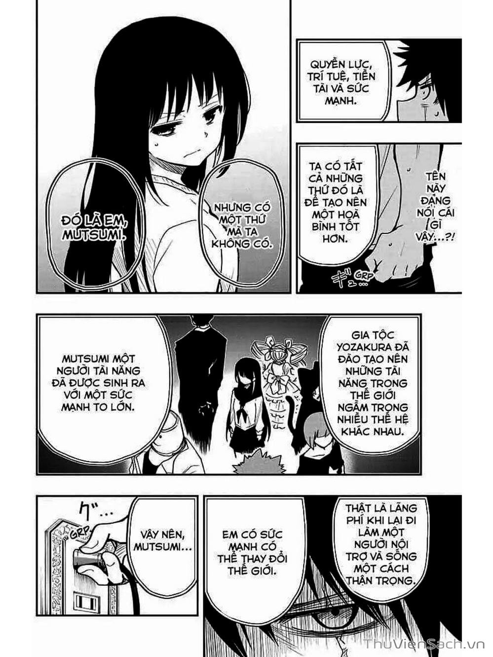Truyện Tranh Gia Tộc Điệp Viên Yozakura trang 6