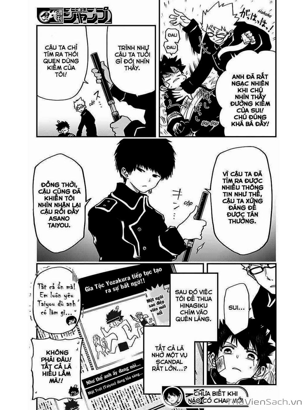 Truyện Tranh Gia Tộc Điệp Viên Yozakura trang 6
