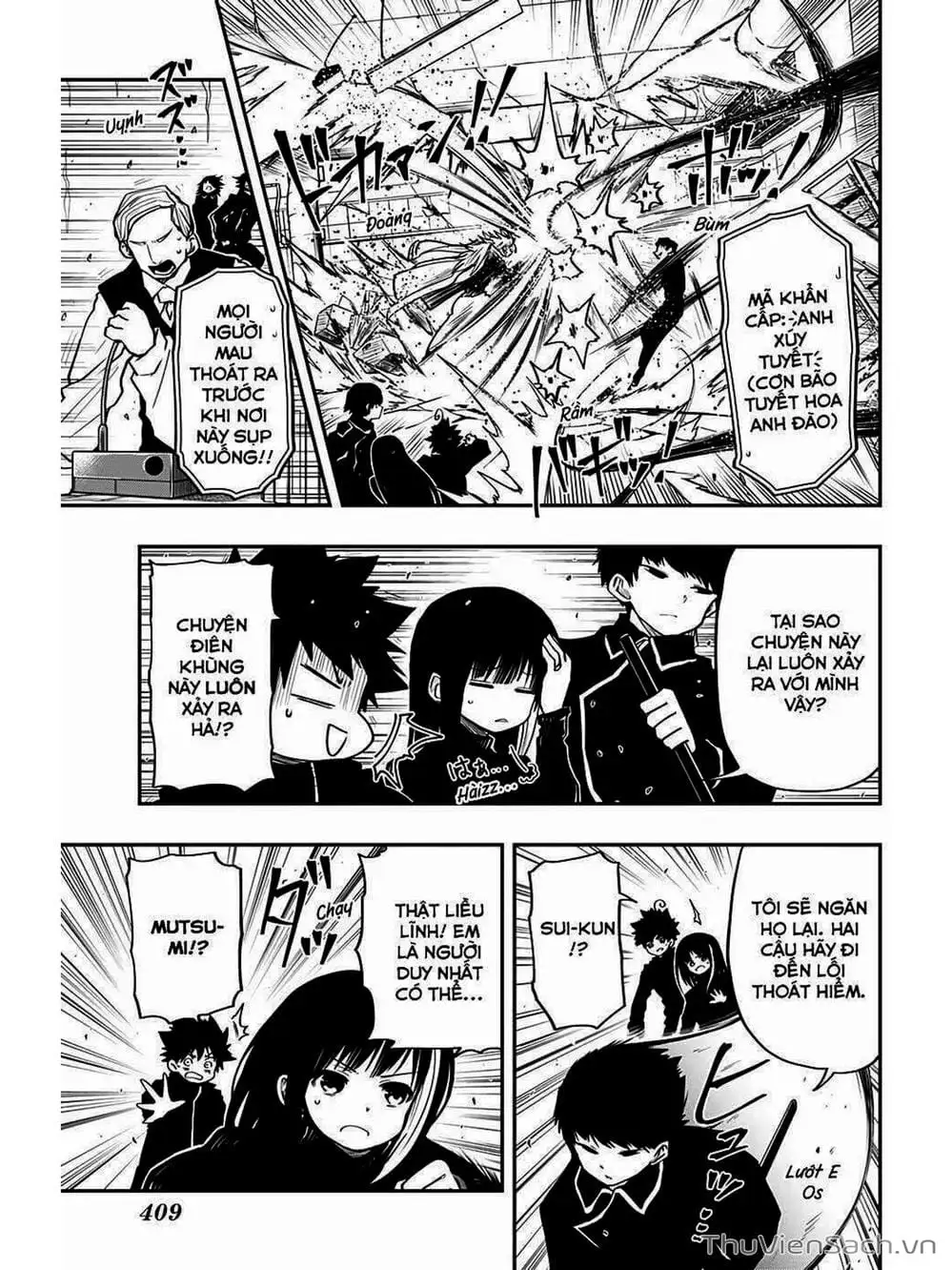 Truyện Tranh Gia Tộc Điệp Viên Yozakura trang 6