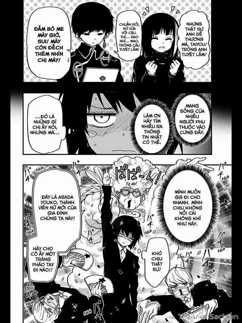 Truyện Tranh Gia Tộc Điệp Viên Yozakura trang 6