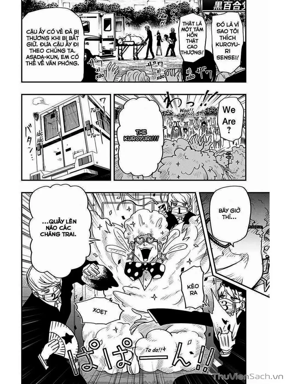 Truyện Tranh Gia Tộc Điệp Viên Yozakura trang 6