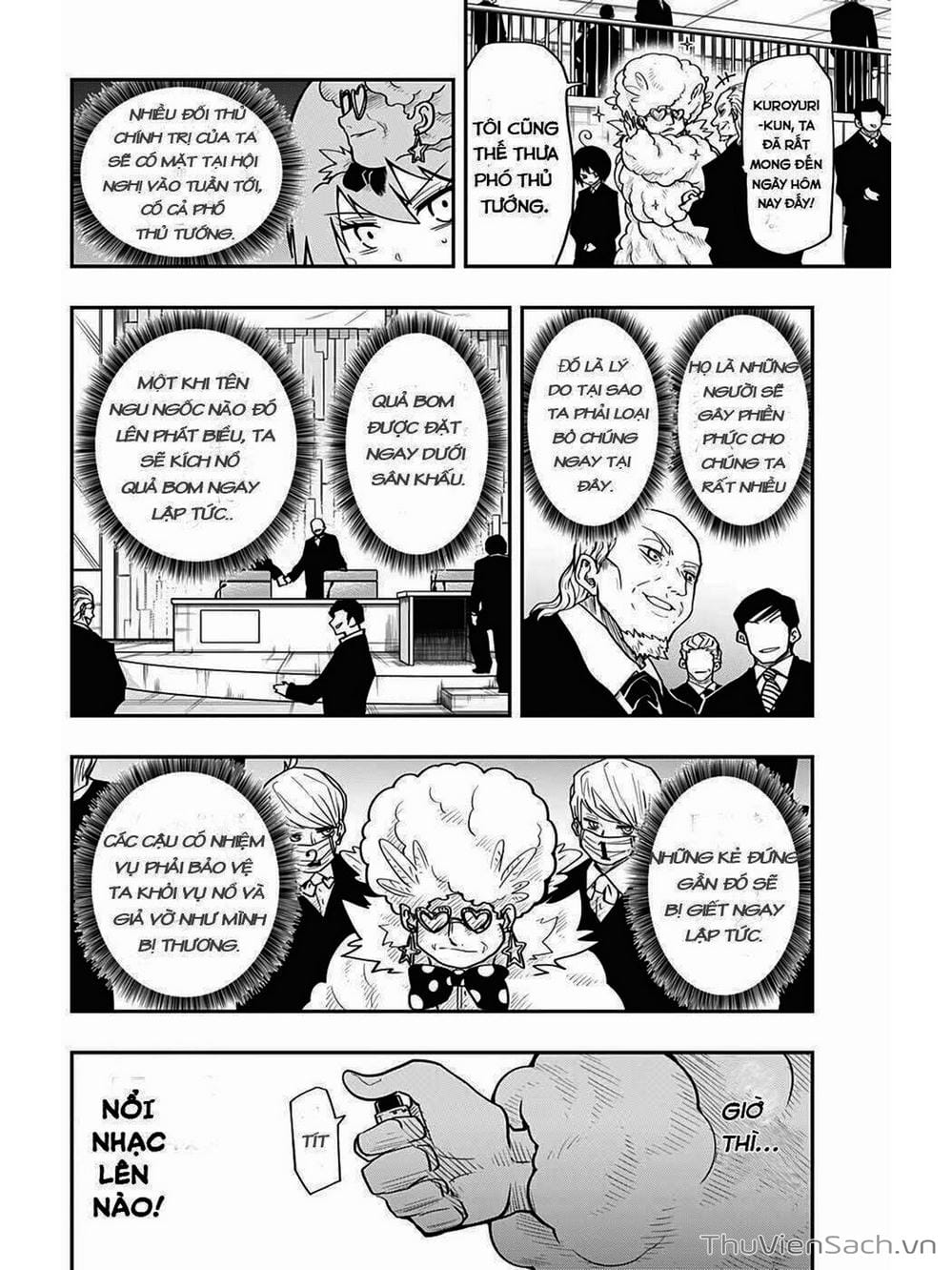 Truyện Tranh Gia Tộc Điệp Viên Yozakura trang 6