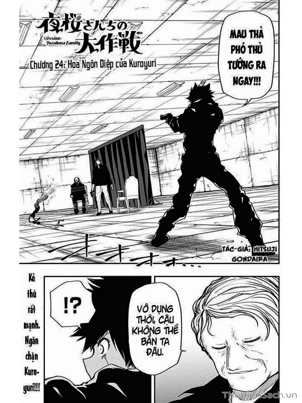 Truyện Tranh Gia Tộc Điệp Viên Yozakura trang 6
