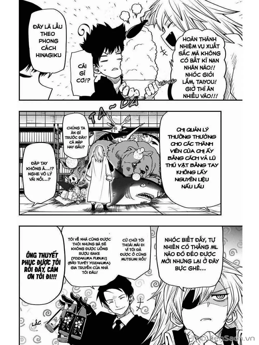 Truyện Tranh Gia Tộc Điệp Viên Yozakura trang 6