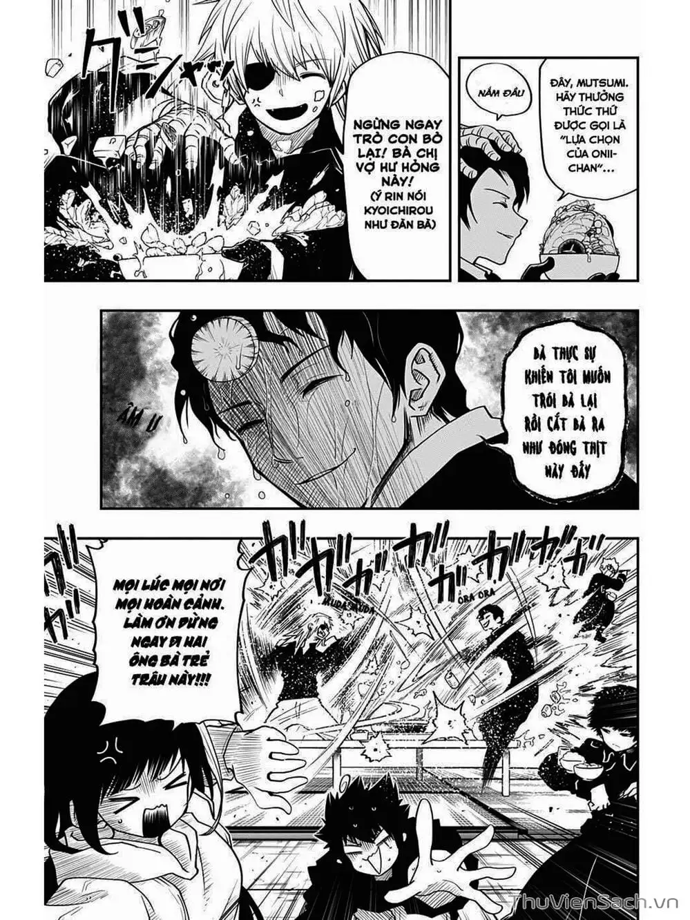 Truyện Tranh Gia Tộc Điệp Viên Yozakura trang 6
