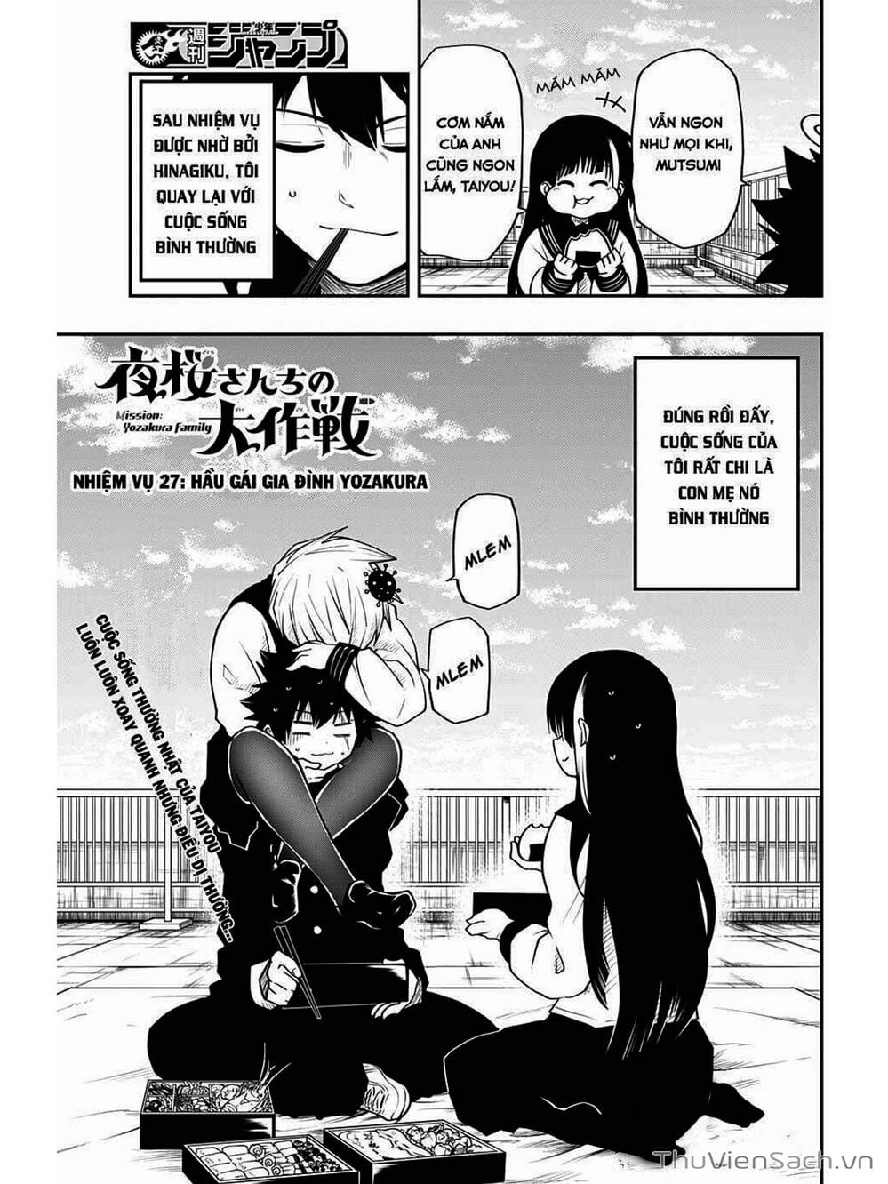Truyện Tranh Gia Tộc Điệp Viên Yozakura trang 6
