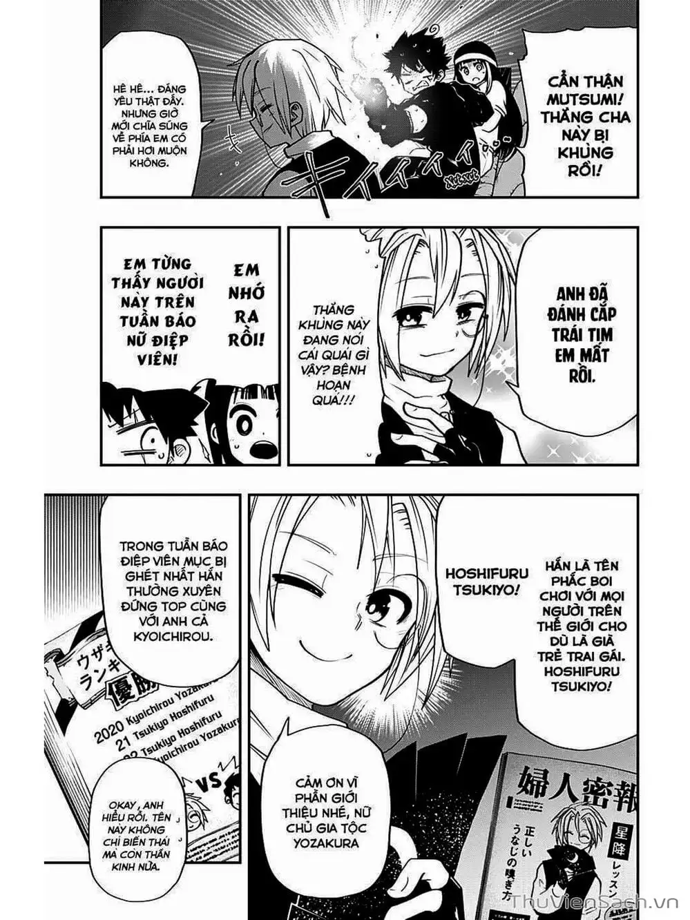 Truyện Tranh Gia Tộc Điệp Viên Yozakura trang 6
