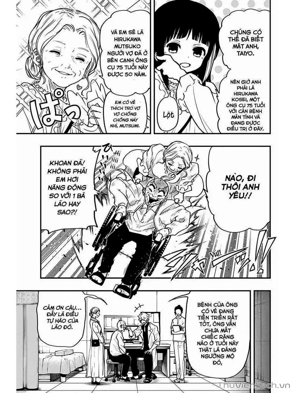 Truyện Tranh Gia Tộc Điệp Viên Yozakura trang 6