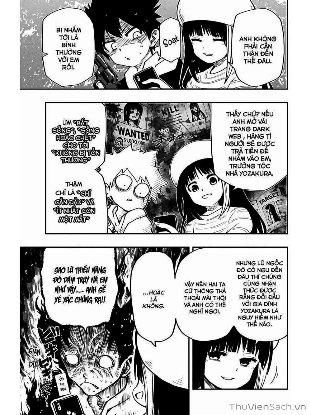 Truyện Tranh Gia Tộc Điệp Viên Yozakura trang 6
