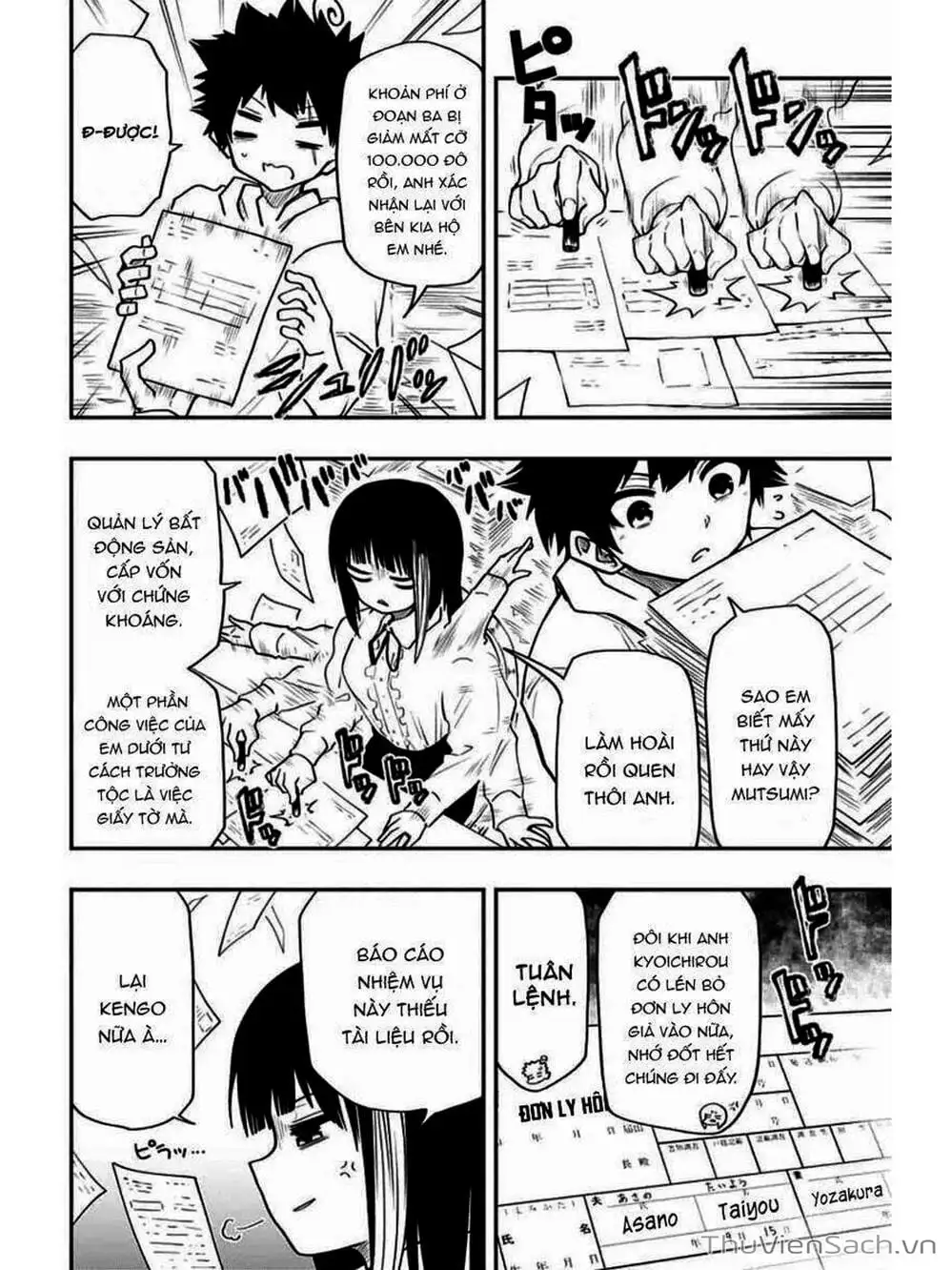 Truyện Tranh Gia Tộc Điệp Viên Yozakura trang 6