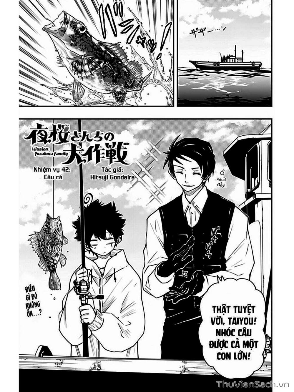 Truyện Tranh Gia Tộc Điệp Viên Yozakura trang 6