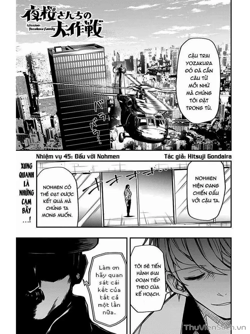 Truyện Tranh Gia Tộc Điệp Viên Yozakura trang 6
